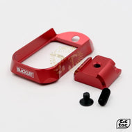C&C RED MAGWELL-Magwell-Crown Airsoft