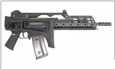 WE Tech 999 G36 RAS AEG Rifle(Black) – CrownAirosoft