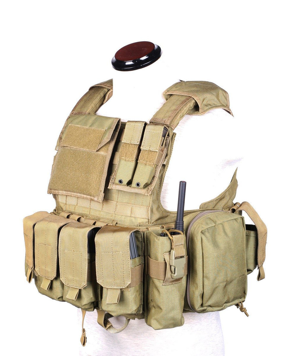 Phantom Tactical CIRAS Body armor W/ pouch set (TAN) – CrownAirosoft