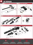 AW Custom HX10 Series Replacement Parts-Pistol Parts-Crown Airsoft