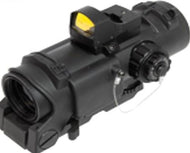 BOG SSR2802 DR Scope 4x32 with MRDS (Black)-Scopes & Optics-Crown Airsoft