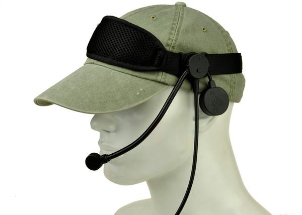 Tactical Cap & Headset - Black