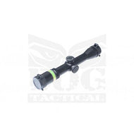 BOG 3-9X40 optic fiber rifle scope (Green)-Scopes & Optics-Crown Airsoft