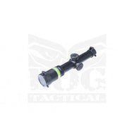 BOG 1.5-6X24 optic fiber rifle scope (Green)-Scopes & Optics-Crown Airsoft