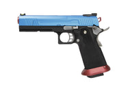 AW Custom Split Frame Hi-Capa Competition Grade Gas Blowback Airsoft Pistol - Two-Tone HX1005-Pistols-Crown Airsoft