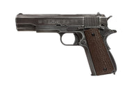 AW Custom Molon Labe 1911A1 Airsoft Gas Blowback Pistol - NE2002-Pistols-Crown Airsoft