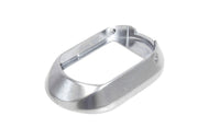 AW Custom HX Flared Extended Magwell Silver-Parts-Crown Airsoft