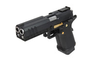 AW Custom Double Barrel 1911 Hi-Capa Gas Blowback Airsoft Pistol - Two Tone-Pistols-Crown Airsoft
