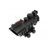 BOG SSC2001 ACOG Scope 4x32 w/side rail (Black)-Scopes & Optics-Crown Airsoft