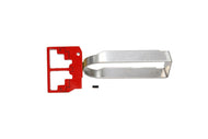 AW Custom HX20 Flat Trigger Kit (Red)-Parts-Crown Airsoft