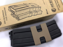WE M4/M16 Airsoft GBB Open Bolt 80rds Double Magazine (Black)-Rifle Magazines-Crown Airsoft