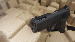 (Pre-Order!!) AW Custom NE1002 1911 V10 GBB Pistol (Black)-Pistols-Crown Airsoft