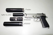 Acetech AT1000 Barrel Extension Tracer Unit (Black)-Muzzle device-Crown Airsoft