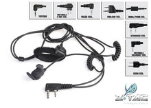 Z tactical Bone Conduction Headset with finger PTT Z010 Yaesu-Combat Gear-Crown Airsoft