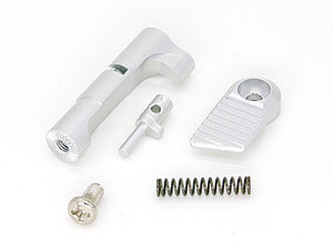AIP Magazine Catch Set- Silver Ver2. (Silver)-MagazineCatch-Crown Airsoft