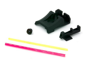 AIP Alumimun Front and Rear Sight ( Fiber) For TM 4.3-Sight & Mount-Crown Airsoft