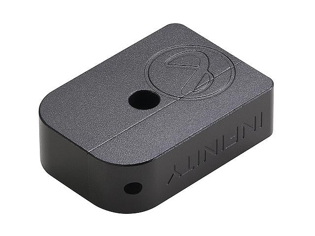 AIP CNC Infinity Puzzle Magazine Base for Marui Hicapa(Black/Large)-MagazineBase-Crown Airsoft