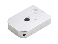 AIP CNC Infinity Puzzle Magazine Base for Marui Hicapa(Silver/Small)-MagazineBase-Crown Airsoft