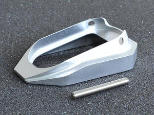 AIP Aluminum GUNDAM Magwell - Type 2 (Silver)-Magwell-Crown Airsoft