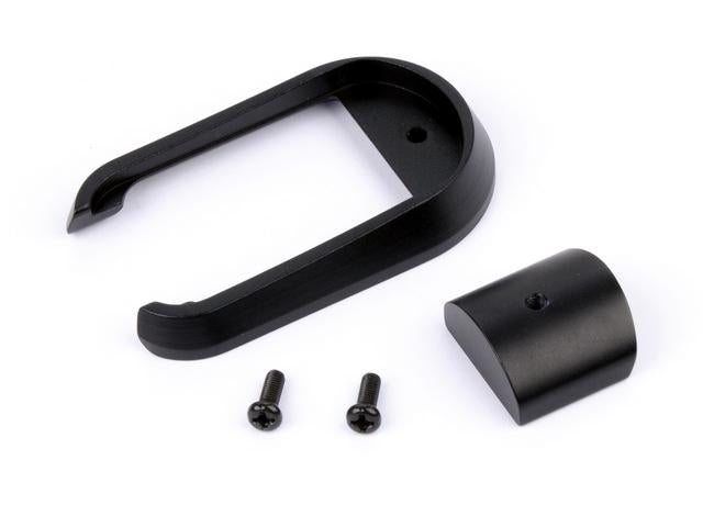 AIP Spy Style Magwel (Ver.2) For Marui Glock 17/18C -Black-Magwell-Crown Airsoft