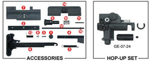 New Generation BARRETT M468 Metal Receiver-Internal Parts-Crown Airsoft