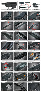 New Generation BARRETT M468 Metal Receiver-Internal Parts-Crown Airsoft