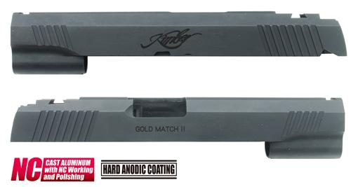 Aluminum Custom Slide for MARUI HI-CAPA 5.1 (Kimber/Black)-Internal Parts-Crown Airsoft