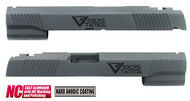 Aluminum Custom Slide for MARUI HI-CAPA 5.1 (Vickcrs/Black)-Internal Parts-Crown Airsoft