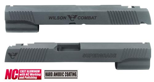 Aluminum Custom Slide for MARUI HI-CAPA 5.1 (Wilson Combat/Black)-Internal Parts-Crown Airsoft