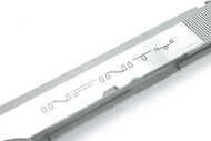 Aluminum Slide for TM HI-CAPA 5.1 (INFINITY/Cerakote Silver Polishing)-Internal Parts-Crown Airsoft