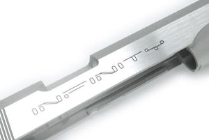 Aluminum Slide for TM HI-CAPA 5.1 (INFINITY/Cerakote Silver Polishing)-Internal Parts-Crown Airsoft