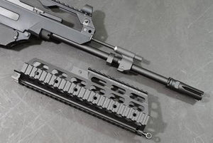 WE Tech 999 G36 RAS AEG Rifle(Black)-Rifles-Crown Airsoft