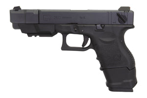 WE Tech G series G33C advance GBB pistol(Black)-Pistols-Crown Airsoft