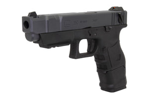 WE Tech G series G33C advance GBB pistol(Black)-Pistols-Crown Airsoft