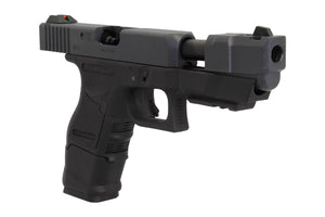 WE Tech G series G33C advance GBB pistol(Black)-Pistols-Crown Airsoft