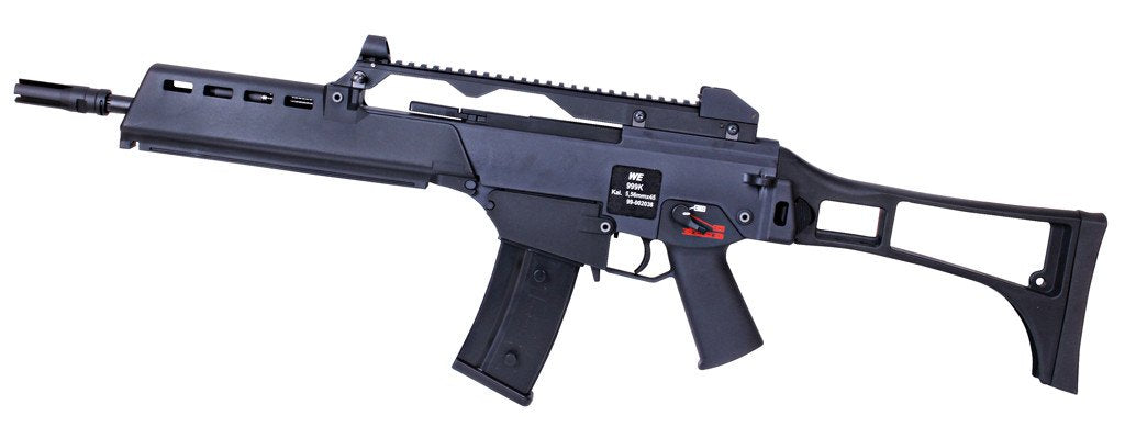 WE Tech 999K G36 GBB Rifle(Black) – CrownAirosoft