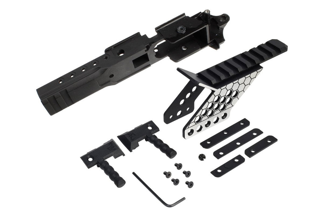 AW Custom Pre-drilled Receiver, IPSC Optics Mount & Speed Cocking Handle (Left & Right)-Kits-Crown Airsoft