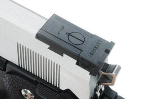 Aluminum Slide for TM HI-CAPA 5.1 (INFINITY/Cerakote Silver Polishing)-Internal Parts-Crown Airsoft