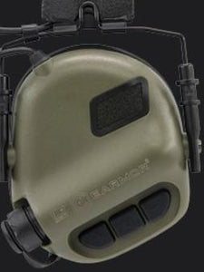 Earmor M31H MOD1 Electronic Hearing Protector for ARC Helmet Rails (FAST Helmet)-Radio - Headset-Crown Airsoft