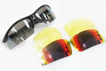 G-C6 Polycarbonate Sport Glasses- Black/2010 Ver.-Internal Parts-Crown Airsoft
