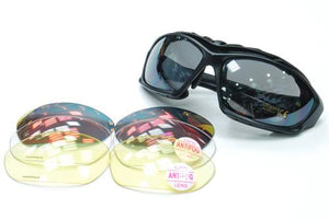 G-C8 Polycarbonate Eye Protection Glasses- 2013 Ver.-Combat Gear-Crown Airsoft