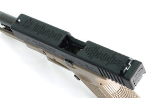 Aluminum Slide for MARUI G17 (Desert Storm UD000)-Internal Parts-Crown Airsoft