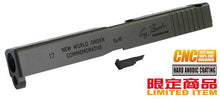 Desert Storm 7075 Aluminum CNC Slide for TM G17 (Black/2010 Ver.)-Internal Parts-Crown Airsoft