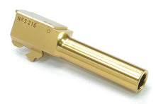 Aluminum CNC Titanium Golden Outer Barrel for TM G26 (2015 New Ver.)-Internal Parts-Crown Airsoft