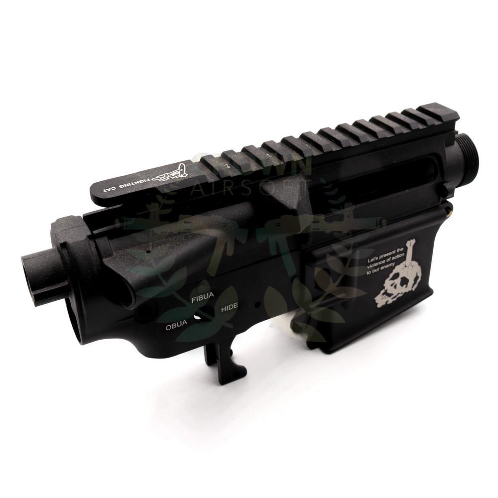 G&P Metal Body for M4 AEG (B fighting Cat)-Receiver body-Crown Airsoft