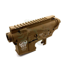 G&P Metal Body for M4 AEG (Dark Earth, Skull)-Receiver body-Crown Airsoft