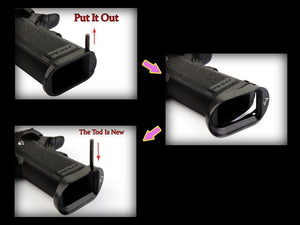 AIP Hi-Capa 5.1 Magwel & Related (Black)-Magwell-Crown Airsoft