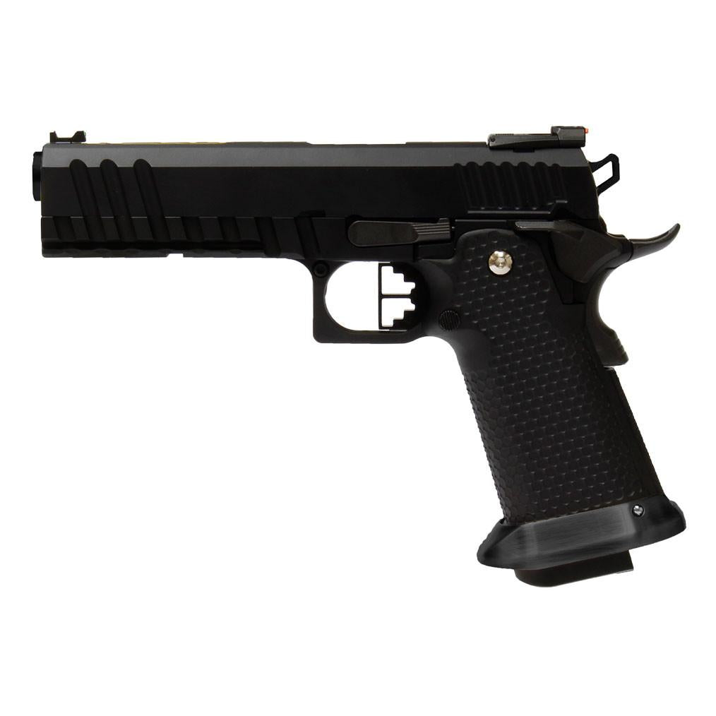 AW Custom Hi-Capa BLACK ACE GBB PISTOL HX2003-Pistols-Crown Airsoft
