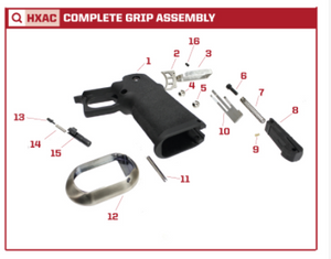 AW Custom HX10 Series Replacement Parts-Pistol Parts-Crown Airsoft
