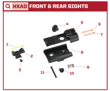 AW Custom HX10 Series Replacement Parts-Pistol Parts-Crown Airsoft